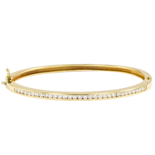 Load image into Gallery viewer, Thin Diamond Bangle
