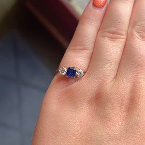 Sapphire On The Rocks