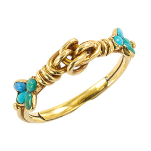Turquoise, Tied.