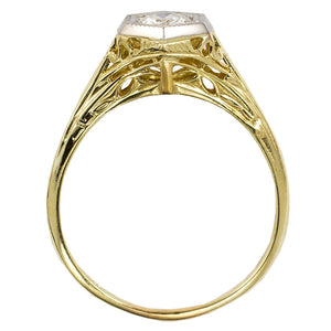 Golden Hex Top
