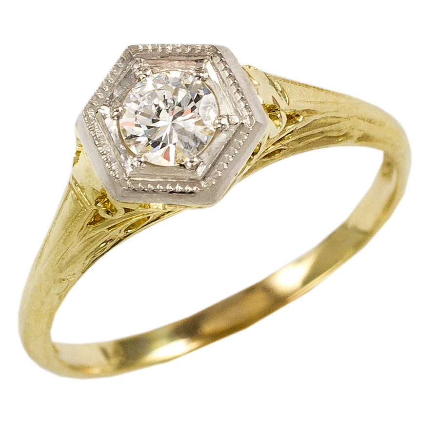 Golden Hex Top