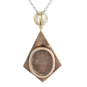 Turquoise Pavé Locket